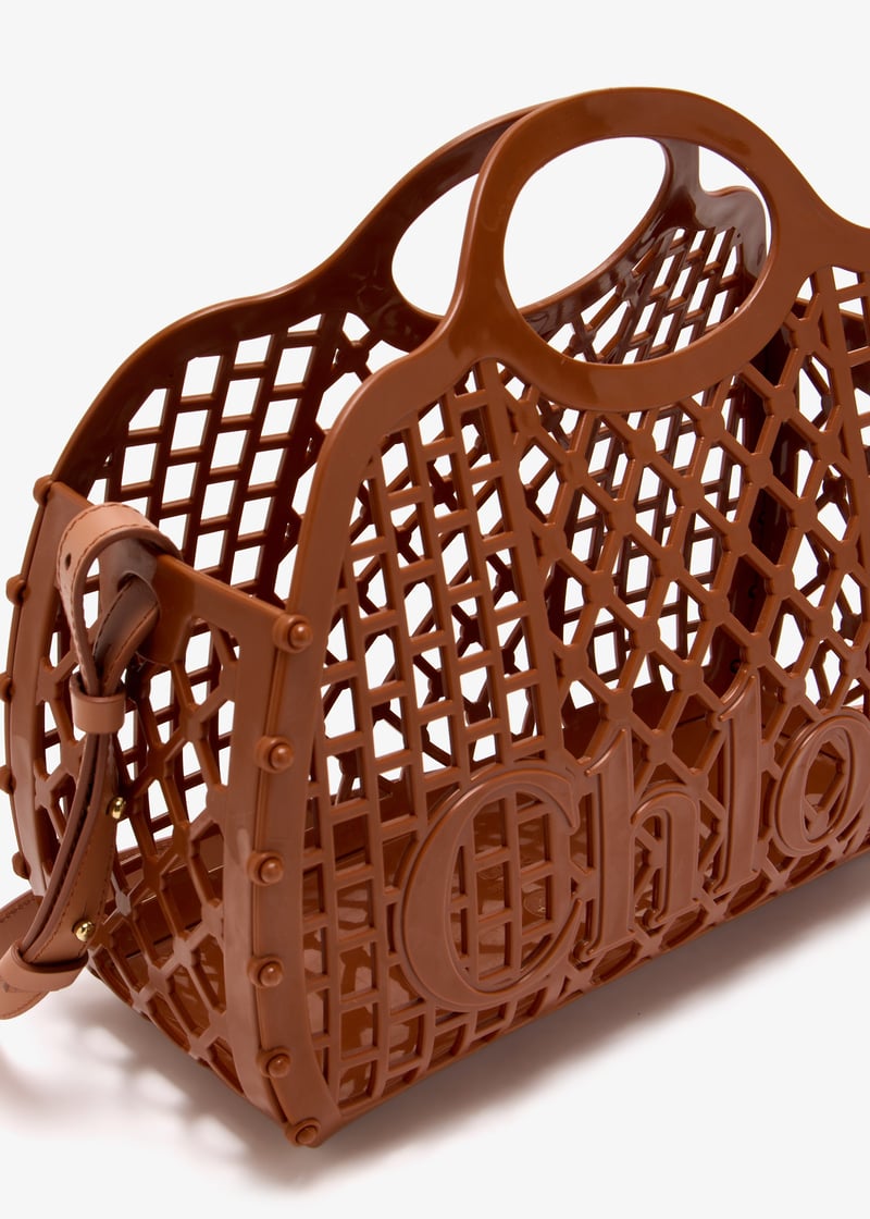 Chloé Cage tote bag for Women - Brown in Bahrain | Level Shoes