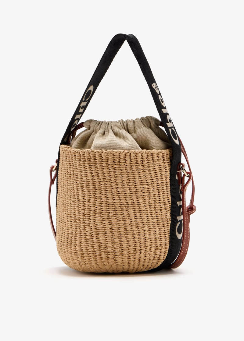 ショルダーバッグ・ポシェット Chloe FW25 'Woody small bucket bag (CHC23AS381L18 915) Chloé Small Woody Bucket Bag | Neutrals | FARFETCH