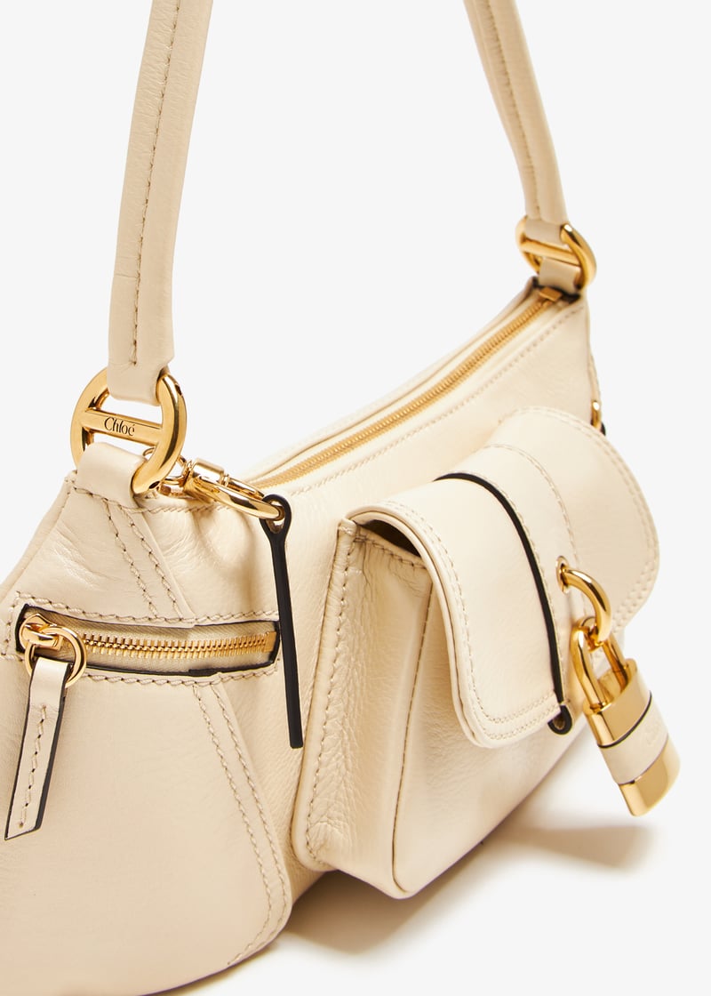 【Chloe】THE 99 SHOULDER BAG◆CHC24AS710N84 Chloé The 99 Shoulder Bag In Grained Leather in Black | Chloé US