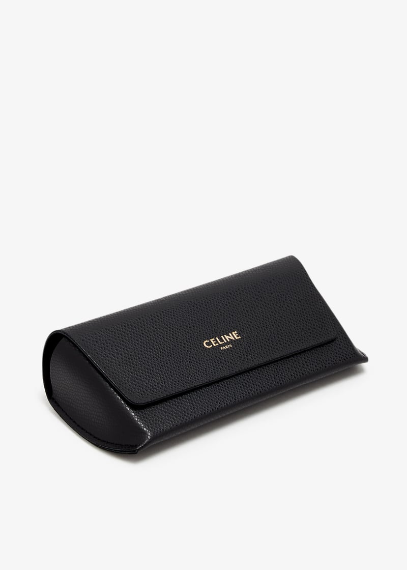 サングラス Celine \"Triomphe 11\" sunglasses CELINE EYEWEAR Triomphe oval-frame acetate sunglasses | NET