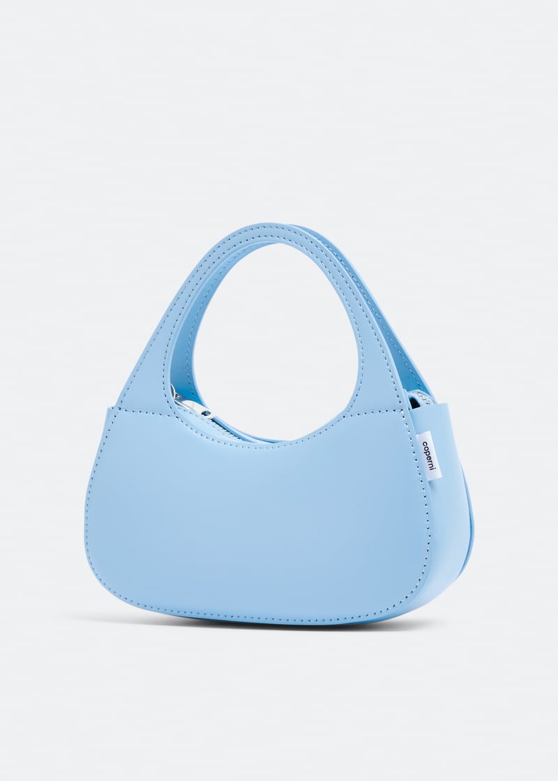 トートバッグ Coperni Swipe Baguette Bag - Coperni - Canvas - Washed Blue Coperni Micro Baguette Swipe bag for Women - Blue in Bahrain