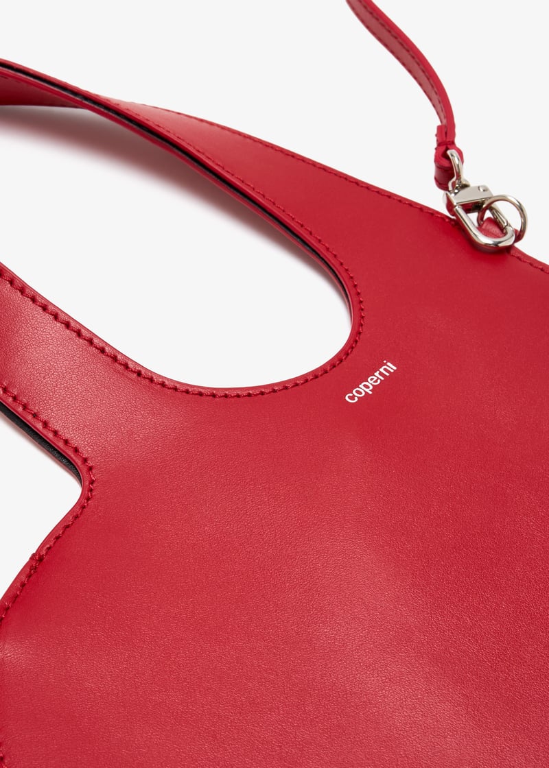 ★COURONNE★ Bern Pouch (Red)_RCAEX24643RED Coperni Baby Heart crossbody bag for Women - Red in Qatar