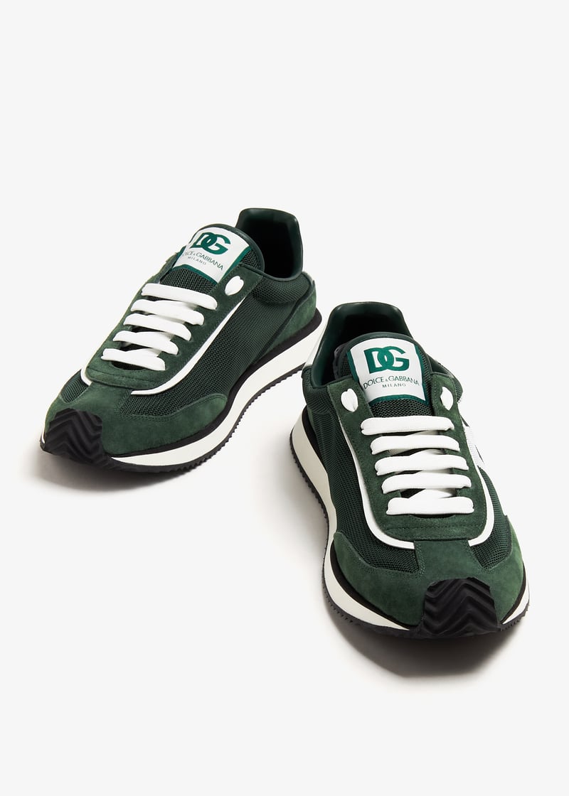 Dolce&Gabbana Mixed-material DG Cushion sneakers for Men