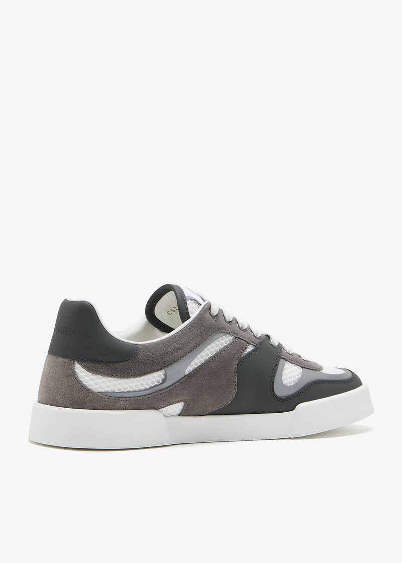 Dolce & Gabbana Strobel Portofino Light' sneakersメンズ Calfskin Strobel Portofino Light sneakers in Multicolor for