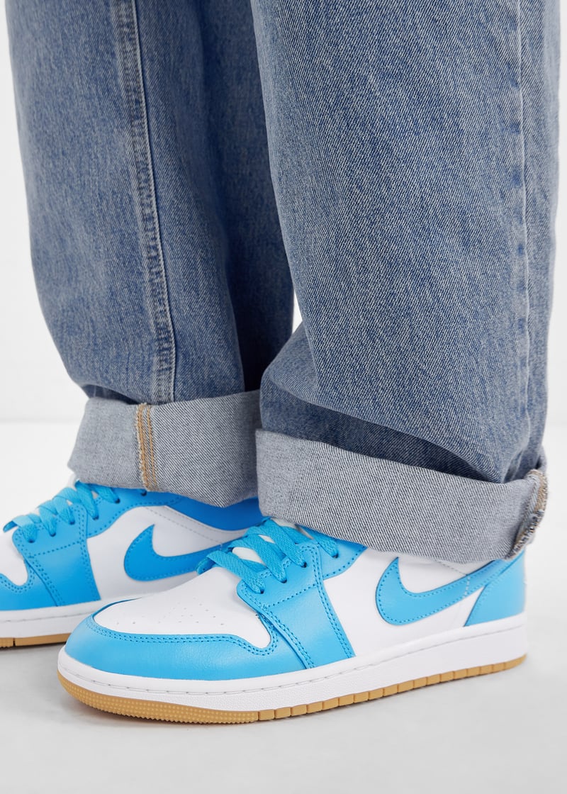 Nike Air Jordan 1 Low 'Aquatone' sneakers for Women - Blue