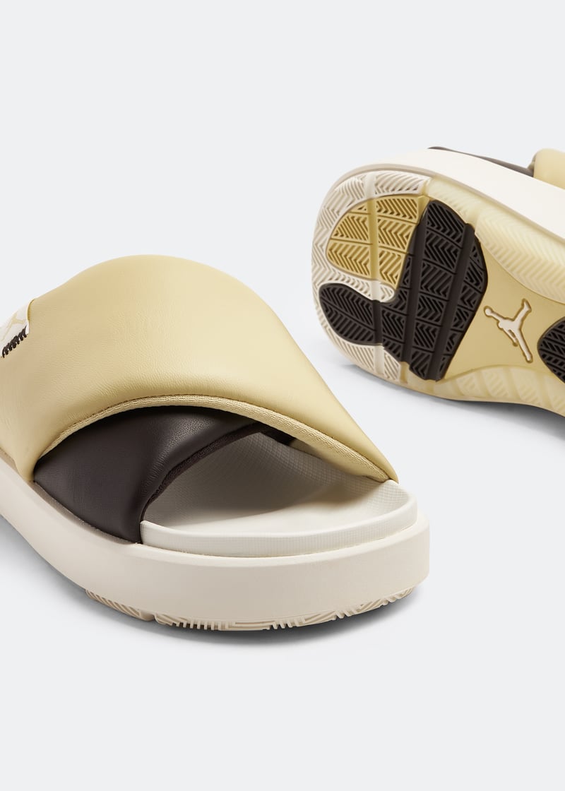 Nike Jordan Sophia slides for Women - Beige in UAE | Level Shoes