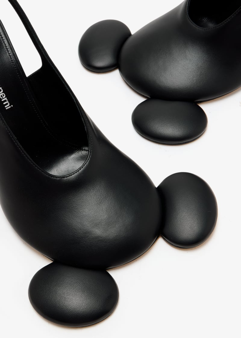 【関税込み】Coperni ブラック Disney Mickey ヒール Coperni x Disney Mickey slingback pumps for Women - Black in