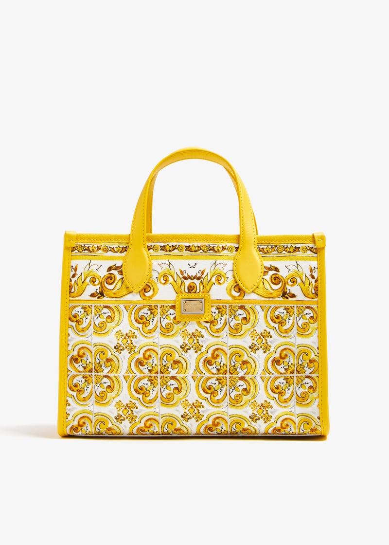 Dolce&Gabbana Majolica-print canvas handbag for Girl