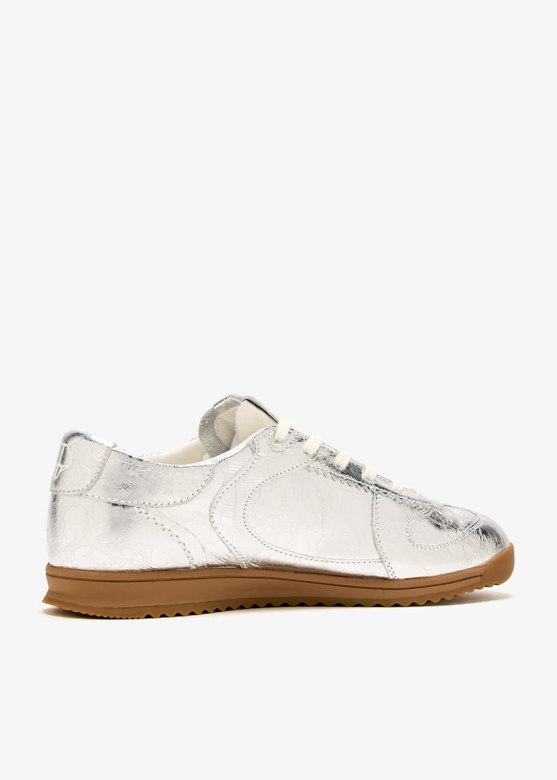 【NAKED WOLFE】Exposuree レザー スニーカー Naked Wolfe Exposuree sneakers for Women - Silver in UAE
