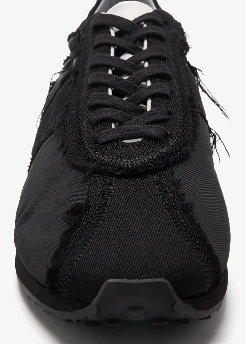 スニーカー THE ROW MICA SNEAKERS IN CANVAS AND NYLON The Row Mica Sneakers in Sage Tint | FWRD