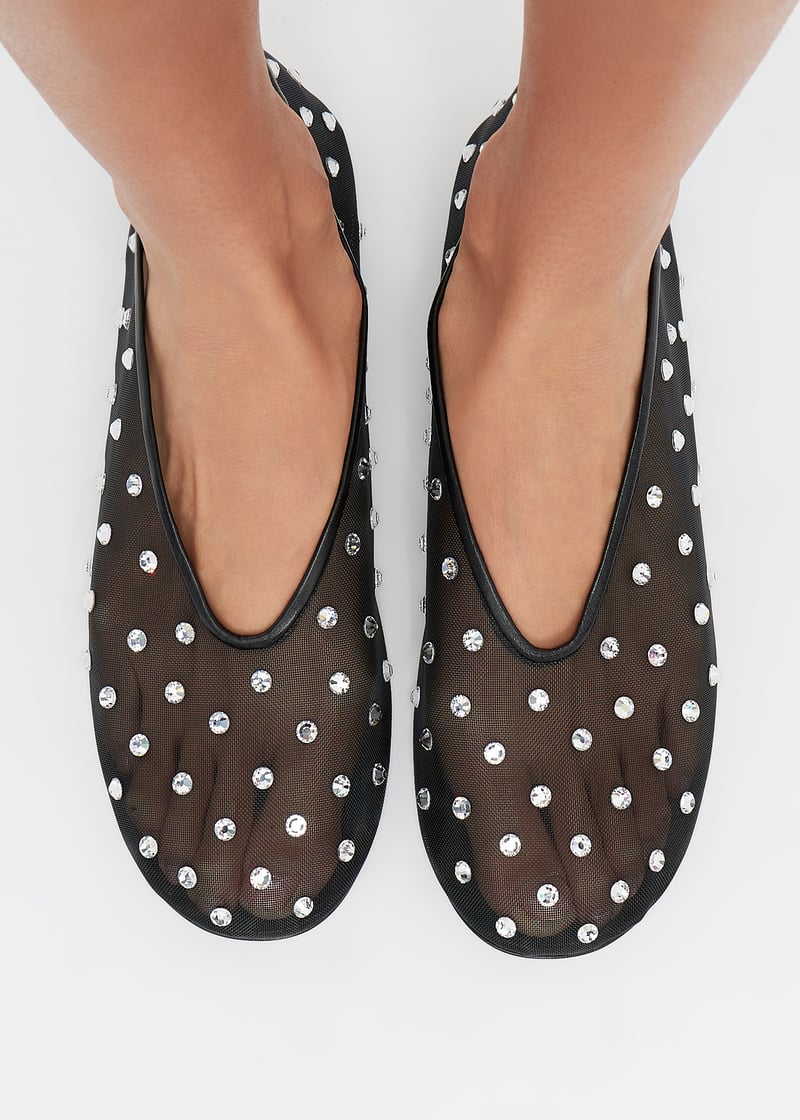 Khaite Marcy ballet flats for Women - Black in Qatar | Level