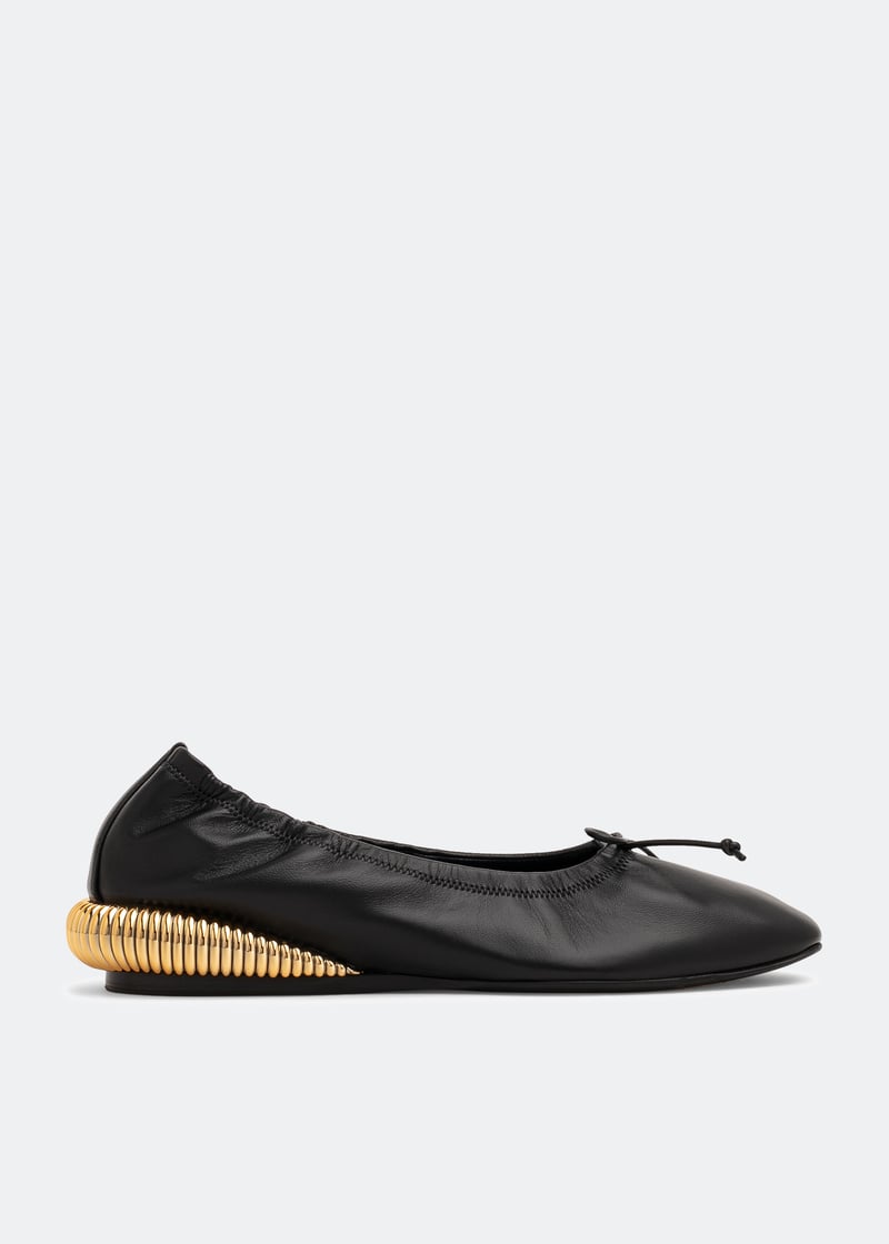 Lanvin BumpR ballet flats for Women - Black in UAE | Level Shoes