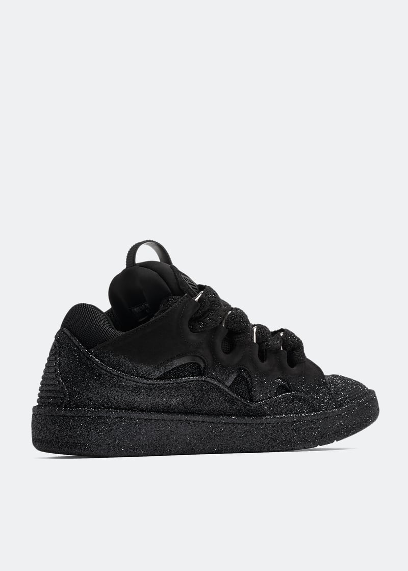 【関税込み】Lanvin ブラック Tubular Curb フーディ 関税込 Lanvin Leather Curb Gallery Dept Black スニーカー