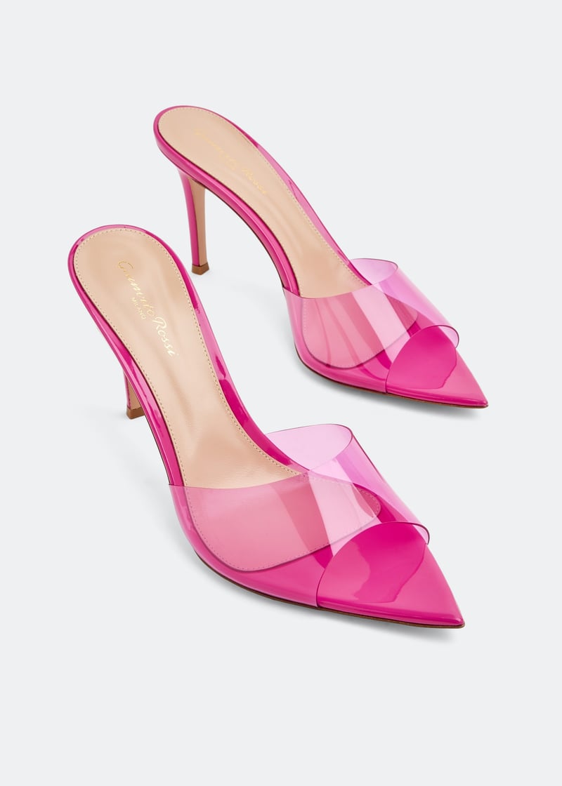 【関税込み】Gianvito Rossi ピンク Elle 85 ミュール Mules ELLE 85 | Gianvito Rossi