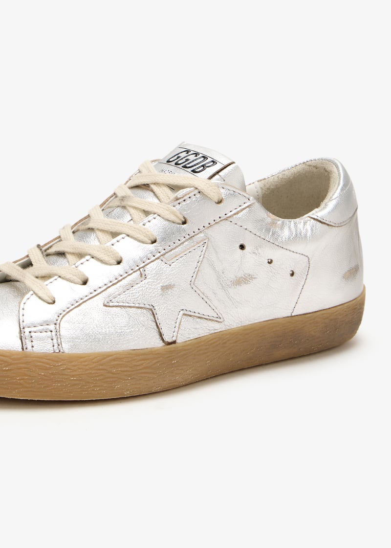 スニーカー GOLDEN GOOSE Women Sneakers GWF00101F00747060246 SILVER Golden Goose Super-star sneakers for Women - Silver in UAE