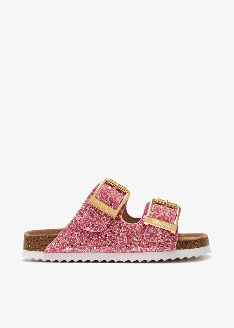 Glitter sandals