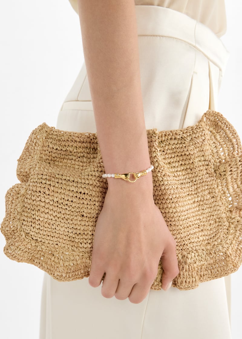 Missoma x Harris Reed In Good Hands pearl bracelet for Women