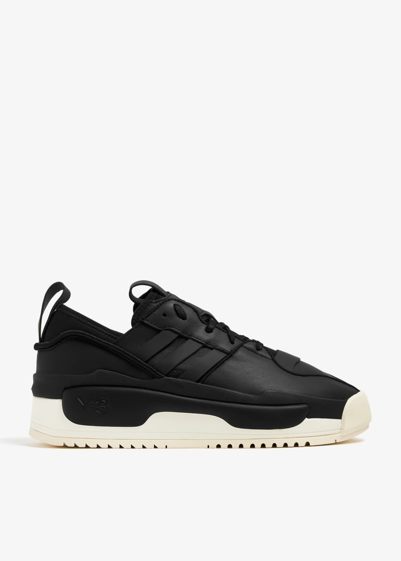 【関税込み】A3 Control Sneakers - Y-3 - Leather - Black adidas Y-3 A3 Control - Black | Free Shipping with adiClub