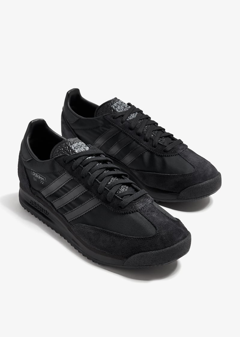 ★adidas★ SL 72 RS Black adidas SL 72 RS sneakers for ADULT-UNISEX, Men, Women