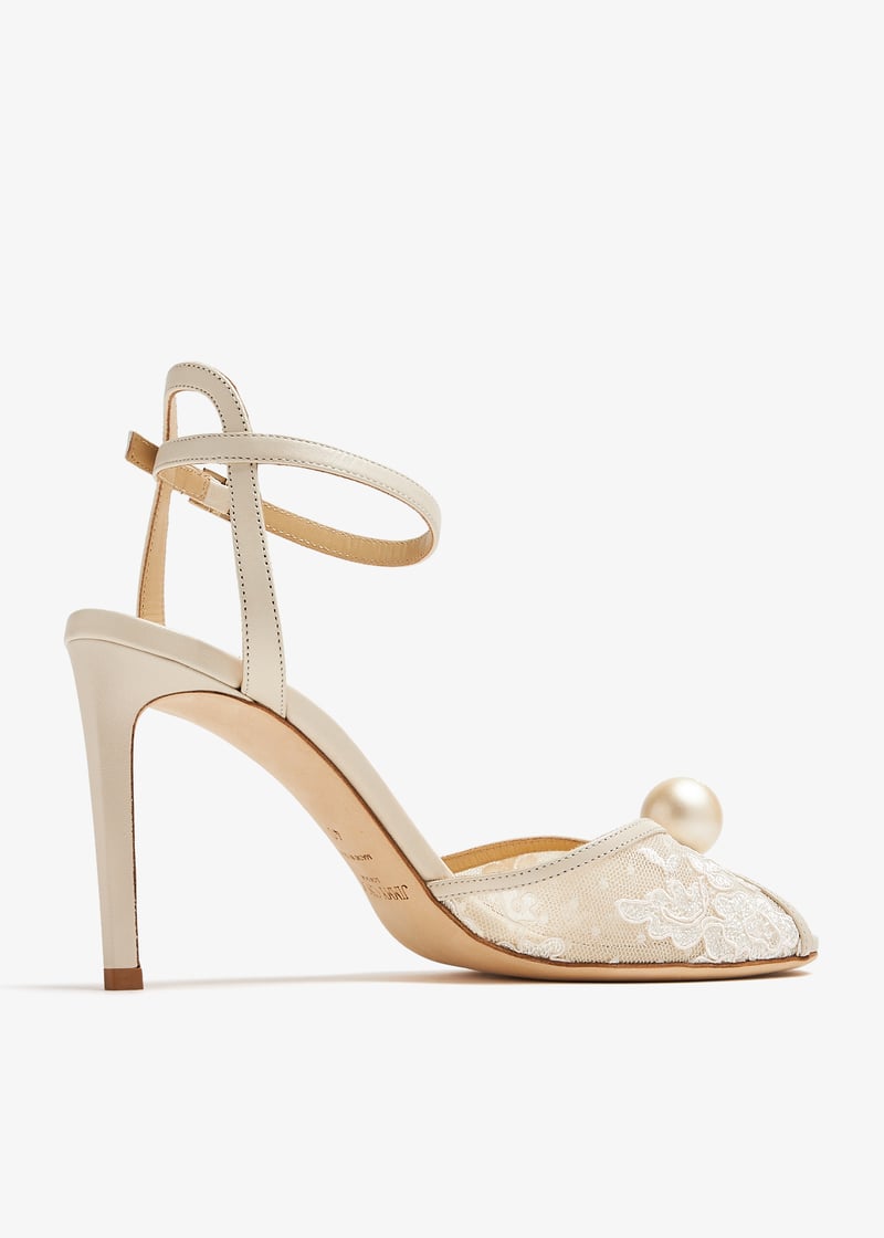 Jimmy Choo Sacora 85 sandals for Women - White in Qatar
