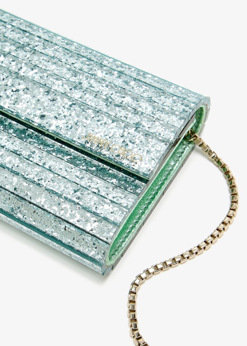 Jimmy Choo Sweetie clutch for Women - Green in Oman | Level