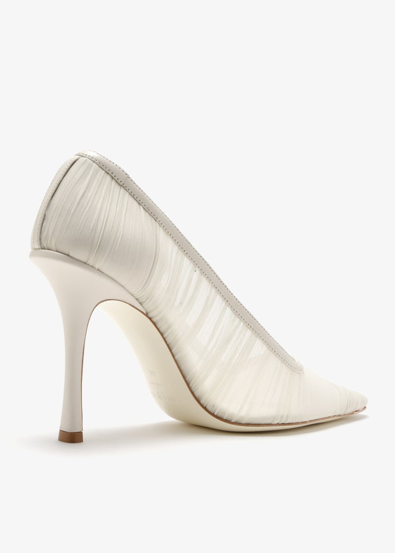 Jimmy Choo Lotta 100 pumps for Women - White in UAE | Level