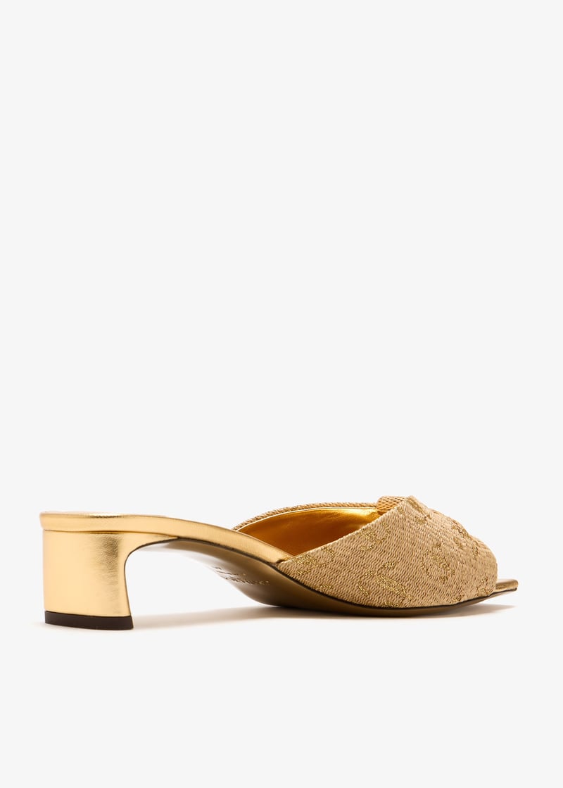 Authentic Jimmy Choo Yellow Patent Strap Heel Sandal Size