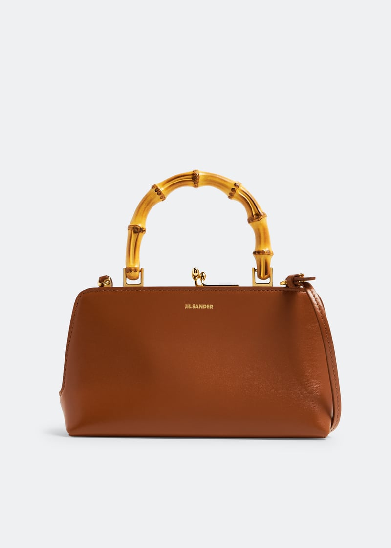 Jil Sander Goji Bamboo mini bag for Women - Brown in UAE