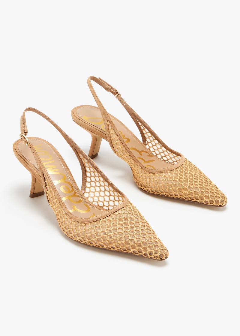 Sam Edelman Bianka slingback pumps for Women - Beige in UAE