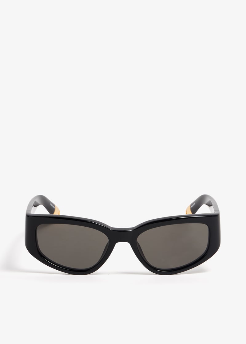 Jacquemus Les Lunettes Gala sunglasses for Women - Black in