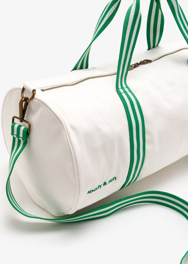 ◆コラボ◆SPORTY & RICH X ADIDAS CANVAS BAG◆正規品◆関税込 adidas Sporty & Rich Canvas Bag - White | Free Shipping with