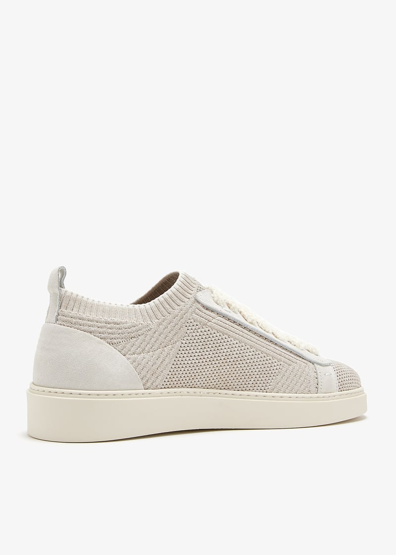 Eleventy Knit sneakers for Men - Grey in Oman | Level Shoes