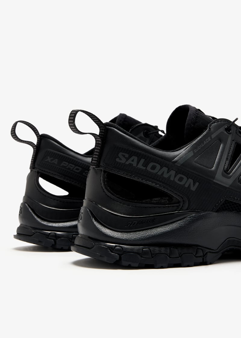 スニーカー SALOMON Men Sneakers L47741100 Black SALOMON XT-4 Black Silver Metallic サロモンスニーカー 男女