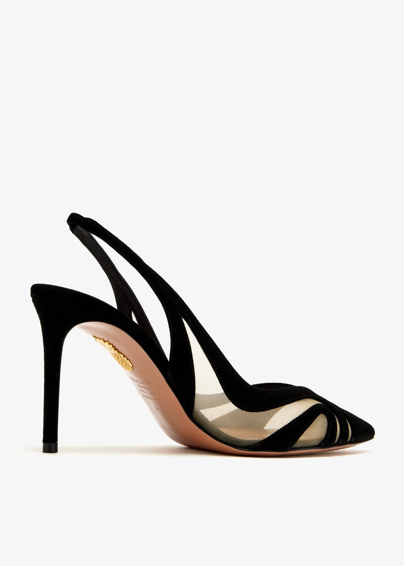 サンダル・ミュール AQUAZZURA FW25 Aquazzura With Heel Black (LNEMIDL0 SFE000) Aquazzura Black Lace-up Heels - Size 39 ○ Labellov ○ Buy