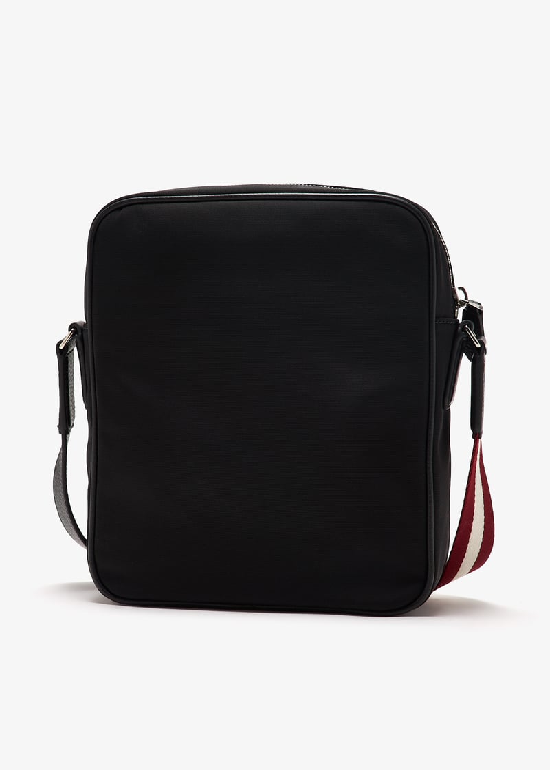 BALLY| (MAC03QNY223-U901P) Bally Code crossbody bag for Men - Black in UAE | Level Shoes