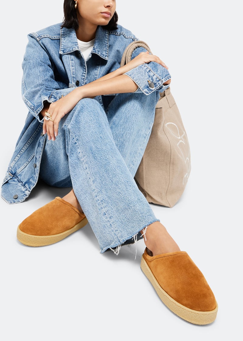 Isabel Marant Fozee slippers for Women - Brown in UAE