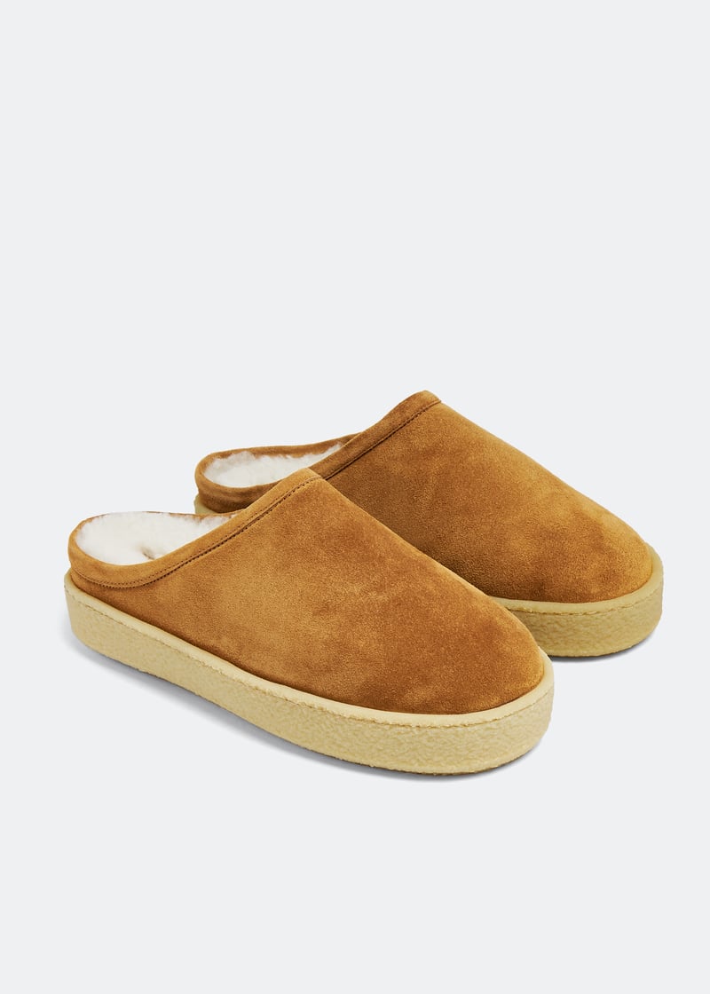 Isabel Marant Fozee slippers for Women - Brown in UAE