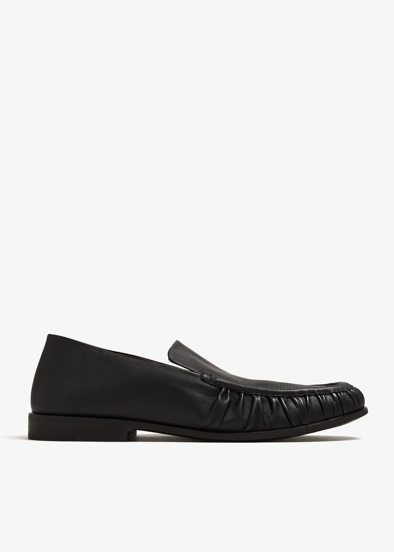 【関税込み】Marsell ブラック Mocassino ローファー Mocassino Mocassino — Black – La Garçonne