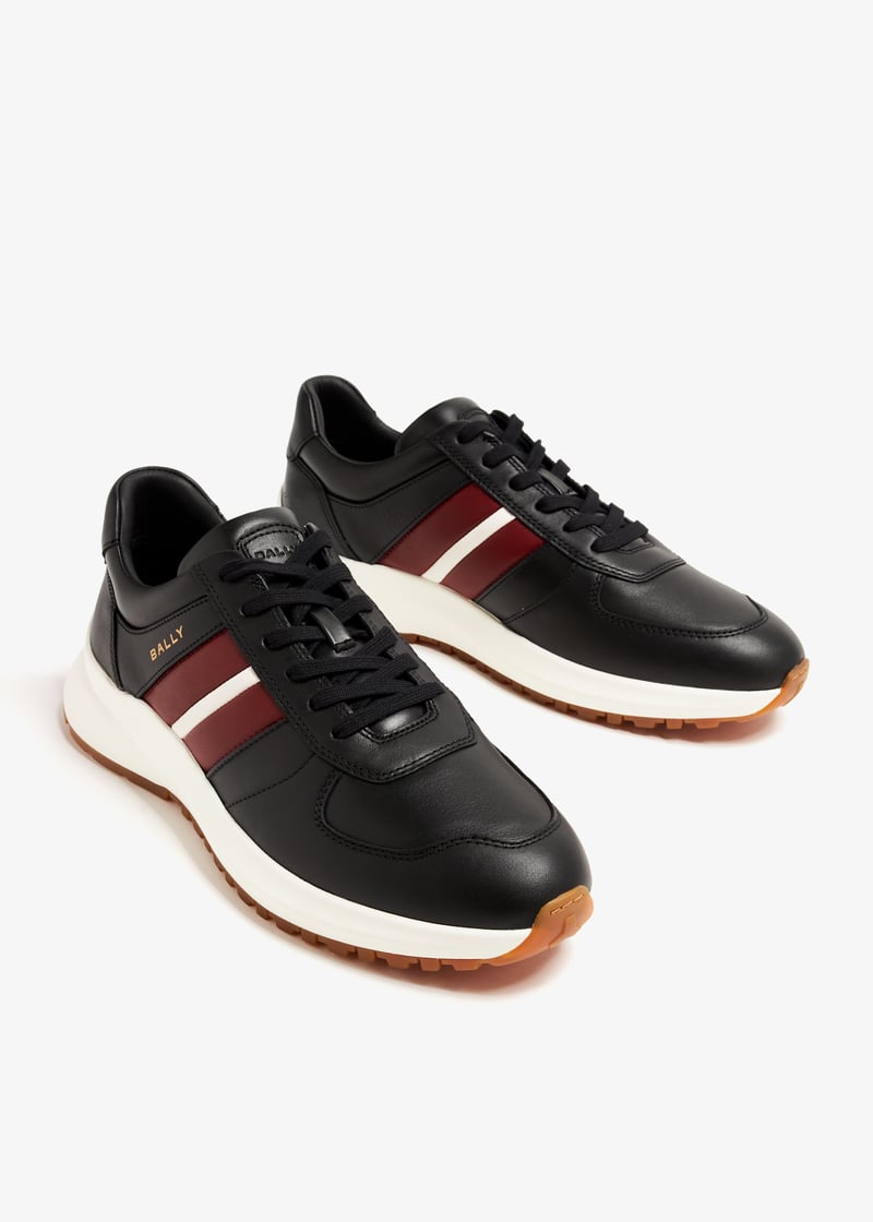 BALLY｜SNEAKERS (DARSYL (MSK09SVT592-I920)) Bally - Darsyl Leather low-top sneakers black - The Corner
