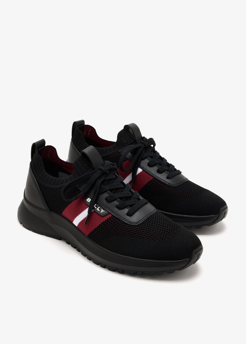 直営店☆BALLY☆SALE! Daryel-T メッシュ ロートップスニーカー Bally Daryel メッシュパネル スニーカー | レッド | FARFETCH JP