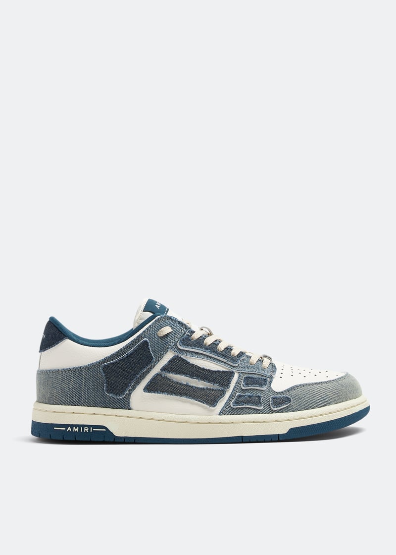 AMIRI Skel low-top sneakers for Men - Blue in UAE | Level Shoes