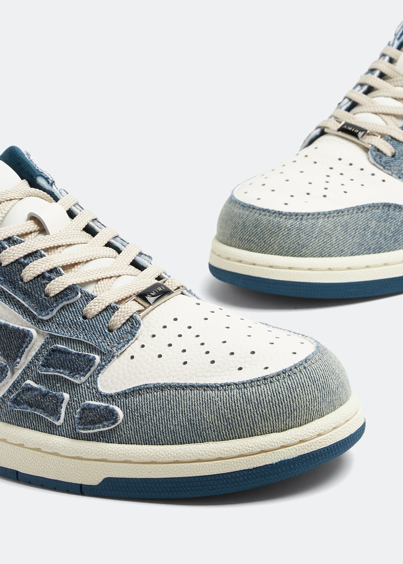 AMIRI Skel low-top sneakers for Men - Blue in UAE | Level Shoes