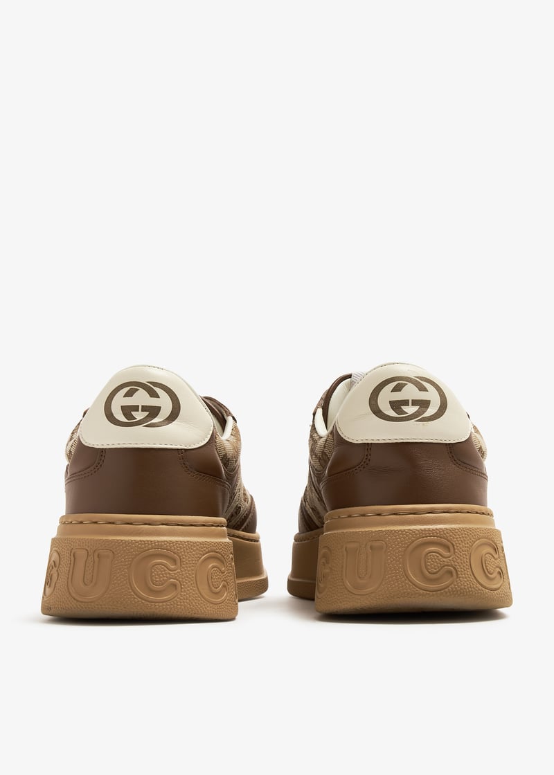 VIP SALE!!Gucciグッチ♪CHUNKY B GUCCI CHUNKY B perforated leather sneakers | NET-A-PORTER