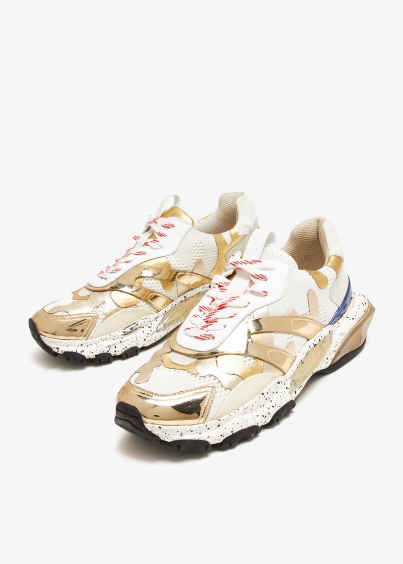 Valentino Garavani Pre-Loved Camouflage Bounce sneakers for