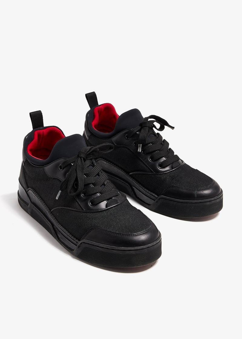 ルブタン スニーカー シューズ Aurelien 3170921 Shoes Black org.jpg