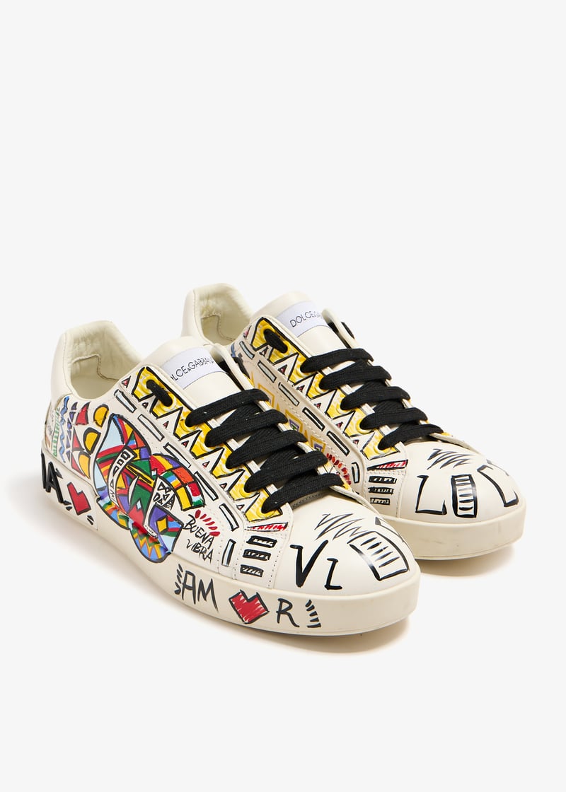 Dolce&Gabbana Pre-Loved Portofino sneakers for Men
