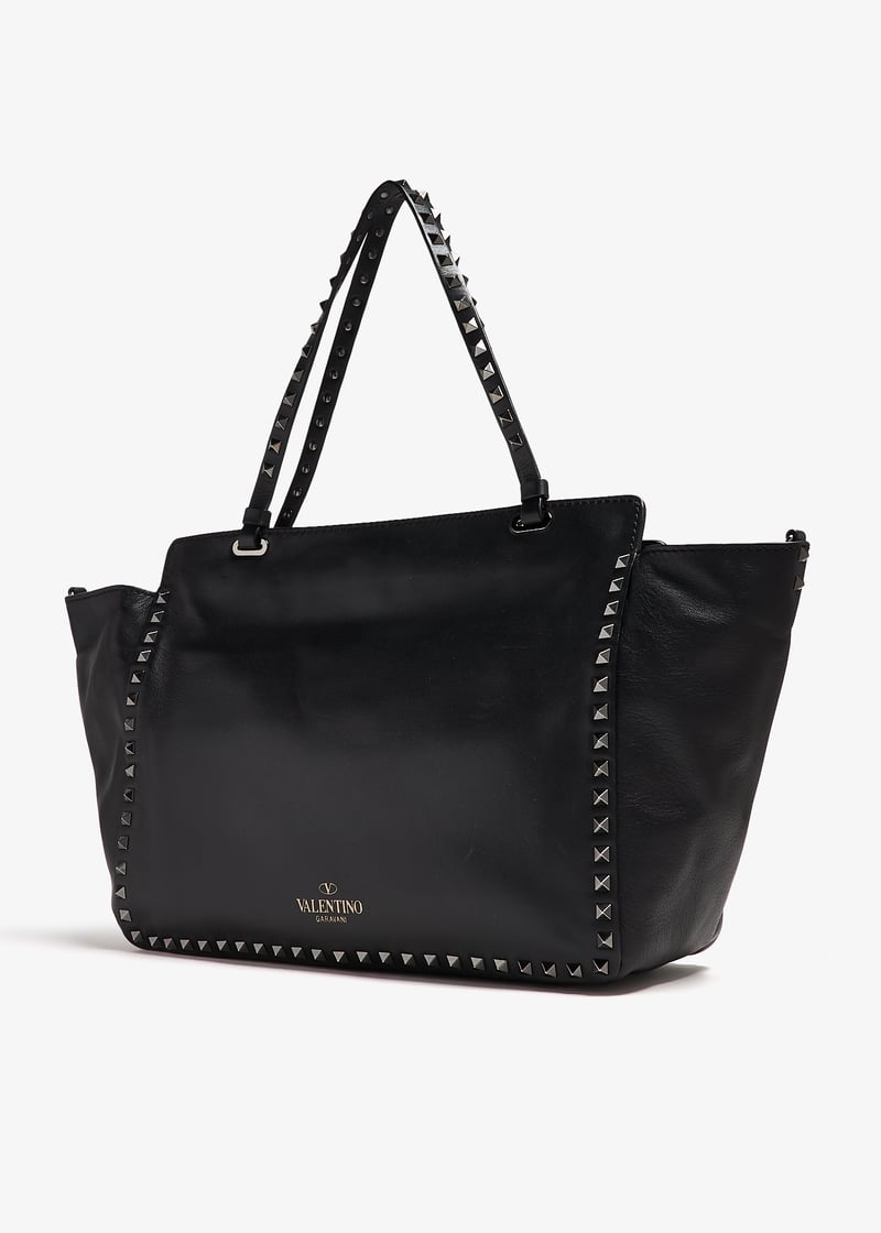 Valentino Garavani Pre-Loved Rockstud Trapeze tote bag for