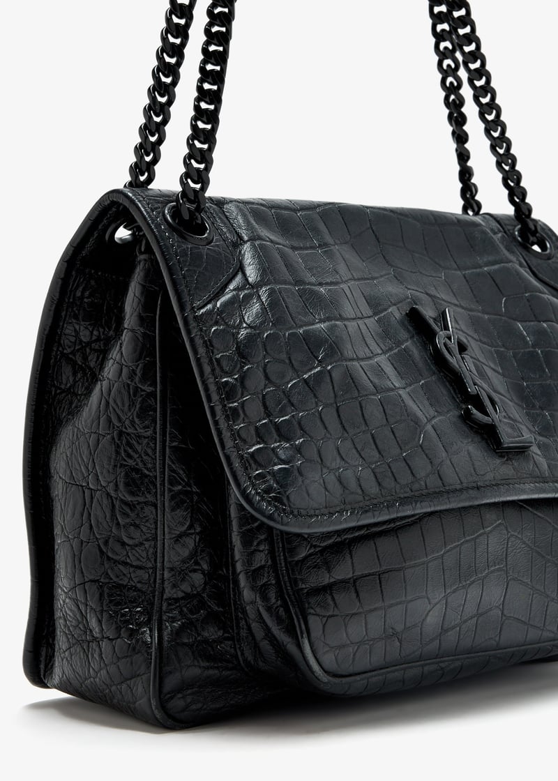Saint Laurent Pre-Loved Niki chain bag for Women - Black in