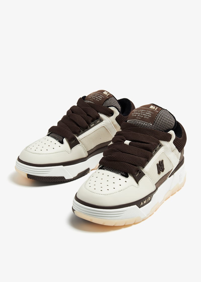 【AMIRI】男性用 MA-1 スニーカー PS24MFS018-420 AMIRI MA-1 sneakers for Men - Brown in Qatar | Level Shoes