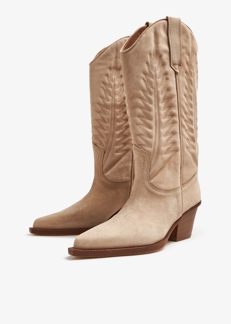 ミドルブーツ PARIS TEXAS Women Boots PX1500 XV003 beige Boots – Paris Texas